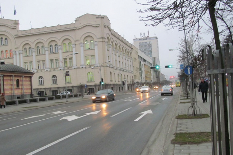 Obustava saobraćaja u centru Banjaluke