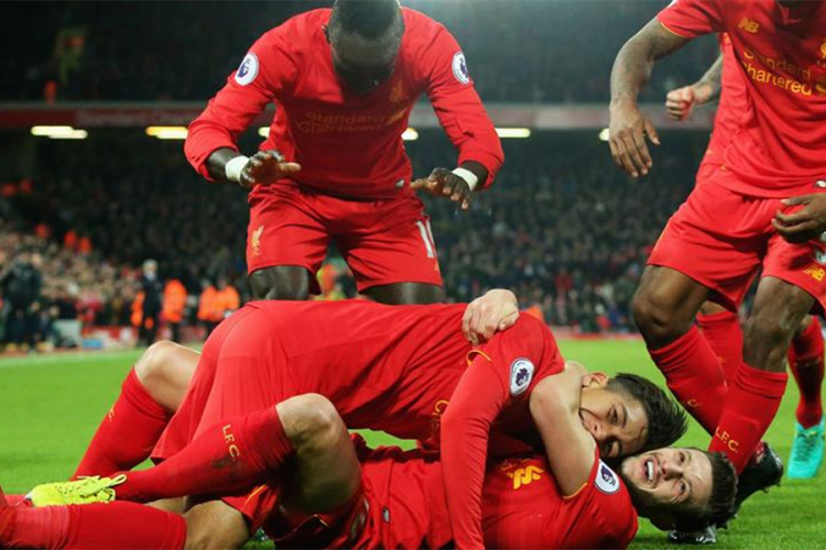 Liverpul ubjedljiv pred novogodišnji spektakl sa Sitijem