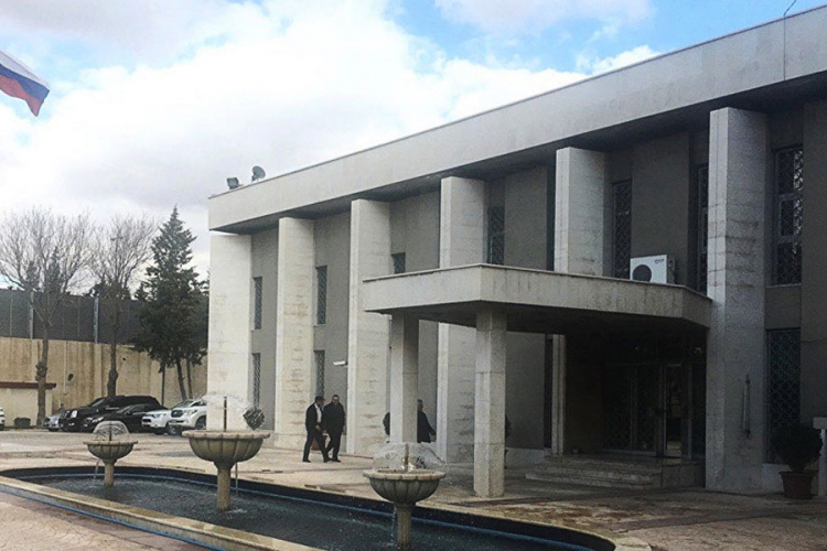 Ponovo napadnuta Ambasada Rusije u Damasku