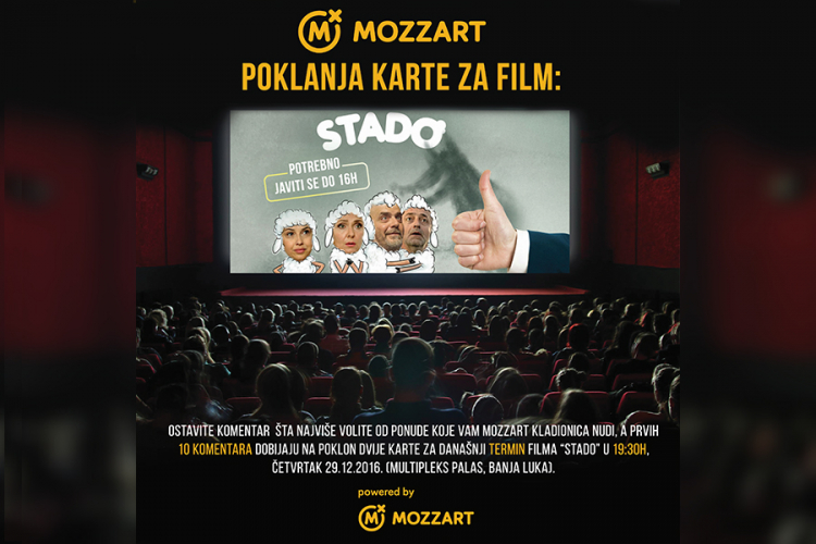 Mozzart kladionice: Danas je dan za poklone :)