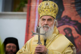 Patrijarh Irinej služi u Sabornom hramu Hrista Spasitelja u Banjaluci
