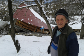 Foča klizište "progutalo" dvije štale