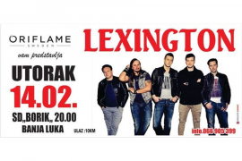 Koncert grupe Lexington na Dan zaljubljenih u Banjaluci
