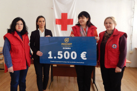 Mozzart uručio donaciju banjalučkom Crvenom krstu