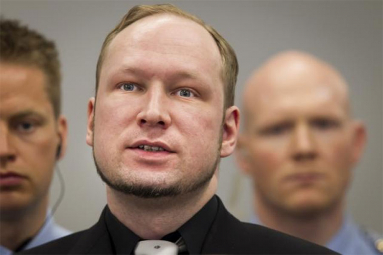 Brejvik: Zbog izolacije sam radikalizovan