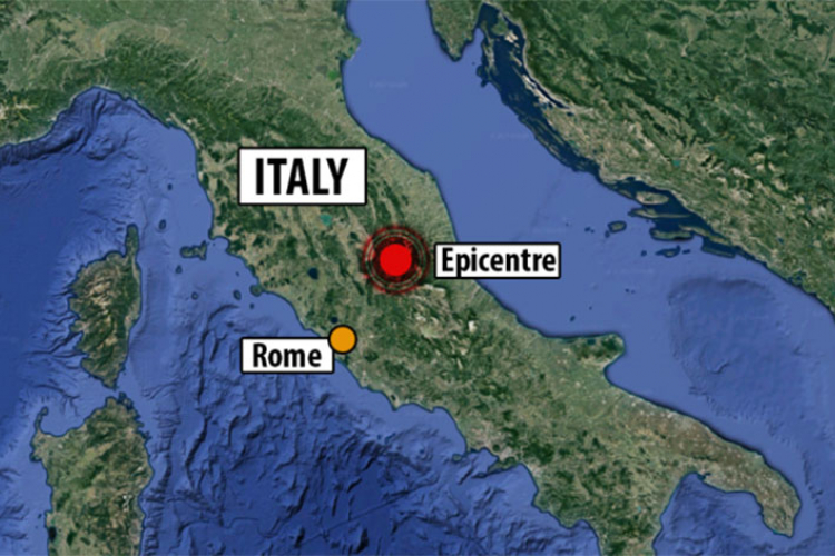 Novi potresi: Tri zemljotresa pogodila centralnu Italiju