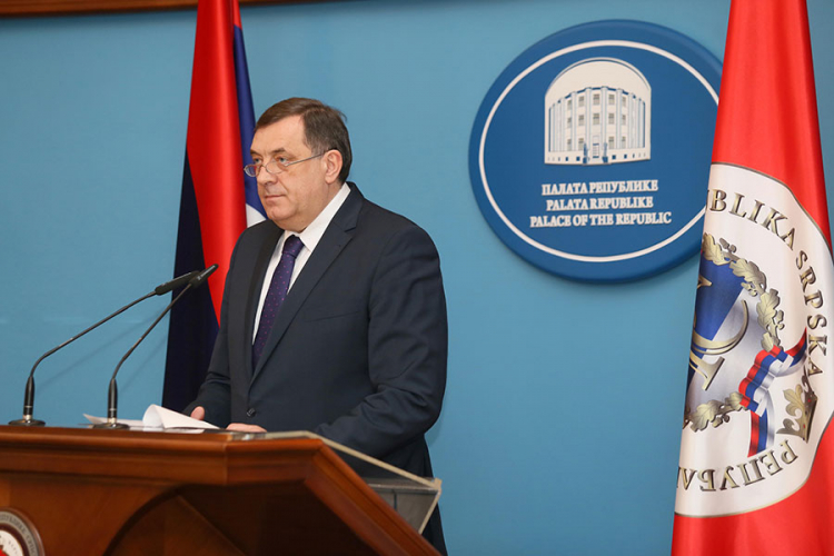 Brojne reakcije na odluku Vlade SAD da predsjednika RS stavi pod sankcije