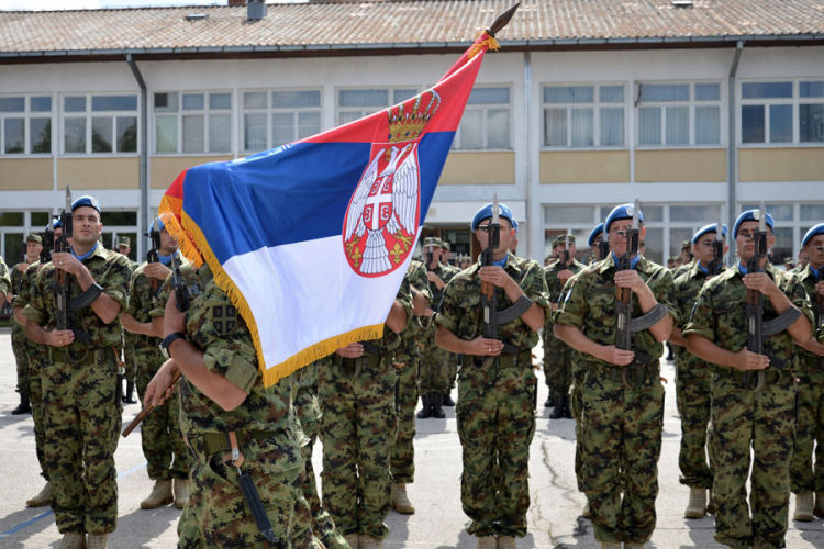 Vojska Srbije na sjeveru Kosova (FOTO)