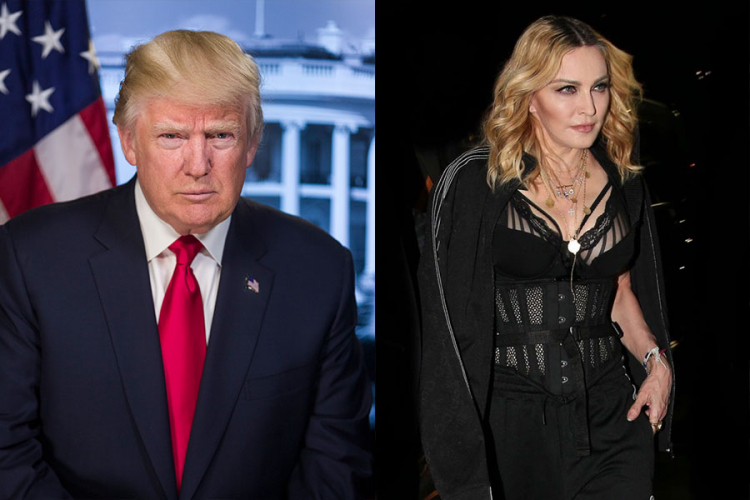 Tramp odgovorio Madoni: Ona je osramotila Ameriku (VIDEO)
