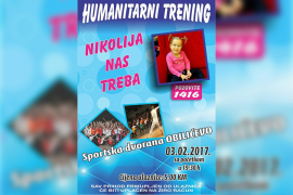 Fitnes treneri u akciji za Nikoliju Kosić