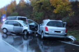 Šest osoba povrijeđeno u sudaru tri vozila