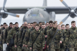 Njemački vojnici na ruskoj granici, prvi put od II svjetskog rata