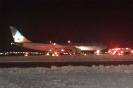Zapalio se avion tokom polijetanja (FOTO, VIDEO)
