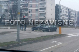 Banjaluka: Sudar kod auto-servisa "Vidović"