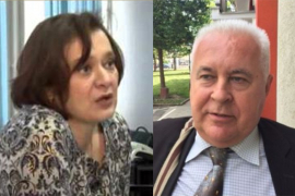 Pravobranilac RS Danijela Novaković i zamjenik Mirko Stojčinović ...