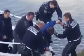 Drama u Gradišci: Graničari spasili čovjeka iz nabujale Save (VIDEO)