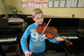 Talentovani violinista Malik Isabegović niže uspjehe