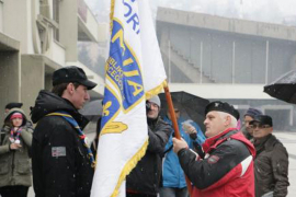 U Sarajevu ponovo ratna zastava sa ljiljanima