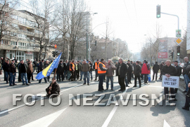 Protest radnika "Željezare" Zenica: Bez doprinosa 15 godina, bez plata ...