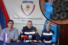 Droga vrijedna 250.000 maraka zaplijenjena u Prijedoru