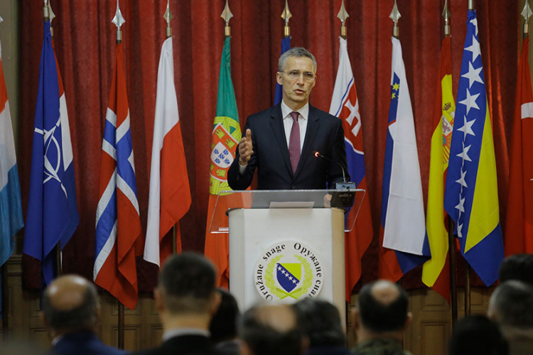 Stoltenberg: OS BiH doprinose međunarodnoj bezbjednosti