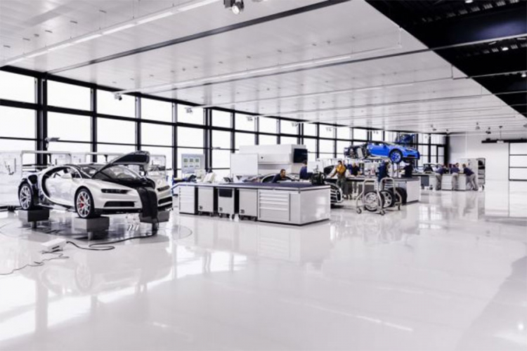 Fabrika Bugattija čistija od apoteke (FOTO)