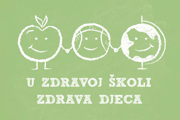 Otvorene prijave za projekat  ''U zdravoj školi zdrava djeca''