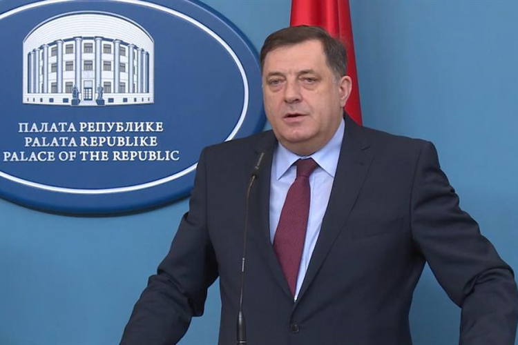 Dodik: Ivanić izabrao pogrešan trenutak za unutarsrpska prepucavanja