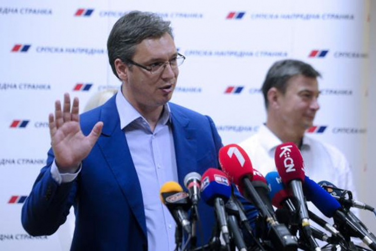 Vučić: Prihvatio sam kandidaturu za predsjednika zbog stabilnosti Srbije