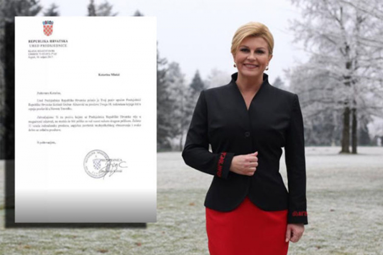 Djevojka iz BiH pozvala hrvatskog predsjednika na svoj rođendan