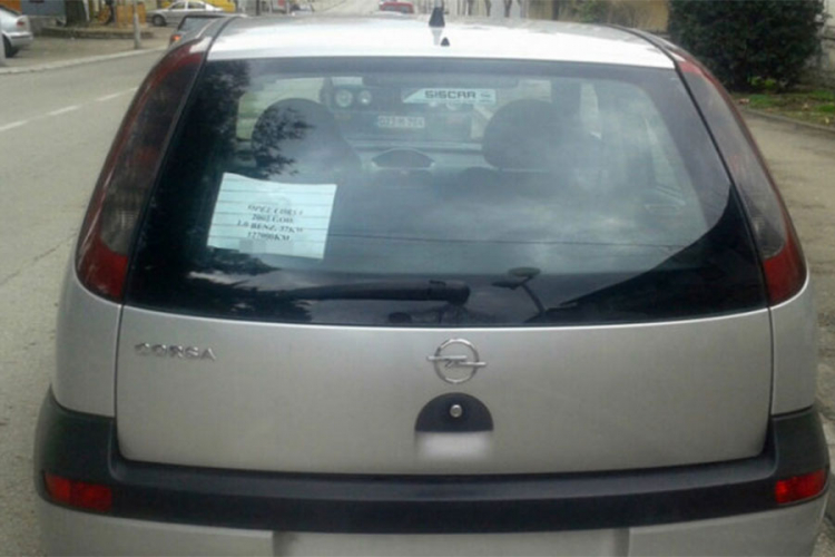 Za “Opel” iz 2002. Trebinjac traži 127.000 KM?