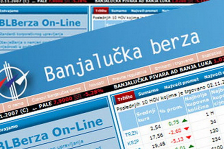 Banjalučka berza ostvarila promet od 493.475 KM