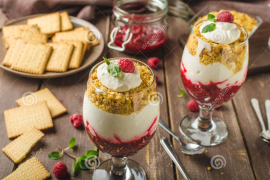 Dezert u čaši – izvrnuti cheesecake