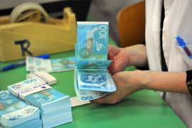 Suficit u budžetu Srbije 93 miliona evra