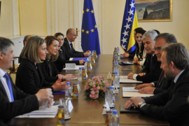 Mogerini se sastala sa Zvizdićem, Crnatkom, Šarovićem i Bevandom