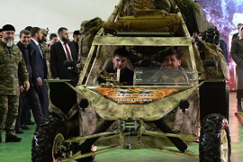 Kadirov ima svoje vozilo protiv terorista (VIDEO)