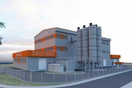 Postavljanje kamena temeljca za firmu "Zeohem"