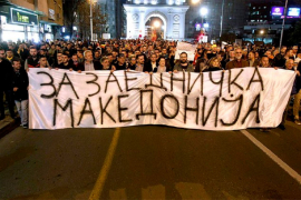 U Makedoniji protesti protiv "tiranske platforme"