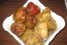 Posna punjena paprika