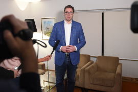 Vučić na večeri sa Zvizdićem