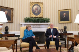 DW: Nespretan Tramp - suverena Merkel
