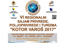 Regionalni sajam privrede, poljoprivrede i turizma od 31. marta
