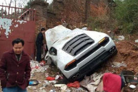 Lamborghini završio u smeću