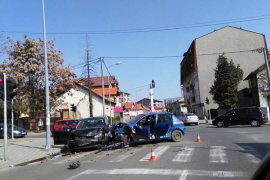Bijeljina: U sudaru povrijeđena tri lica