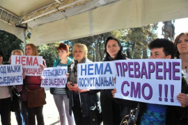 Majke prekinule protest, ali nastavljaju borbu