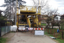 Počela sanacija pasarele i nadvožnjaka
