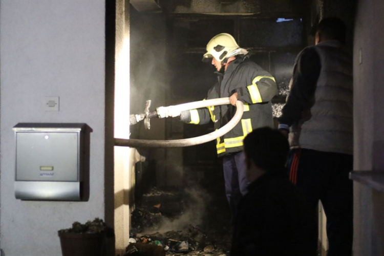 Banjaluka: Slučajno zapalio vlastitu kuću