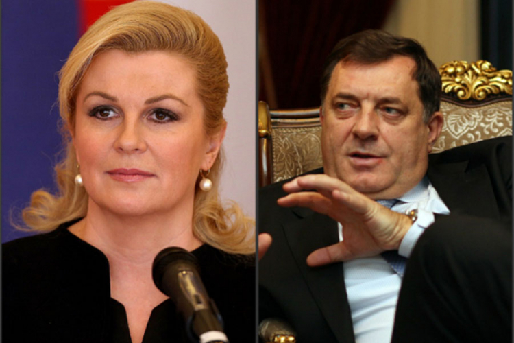 Dodik optužio Kolindu da laže Rusima