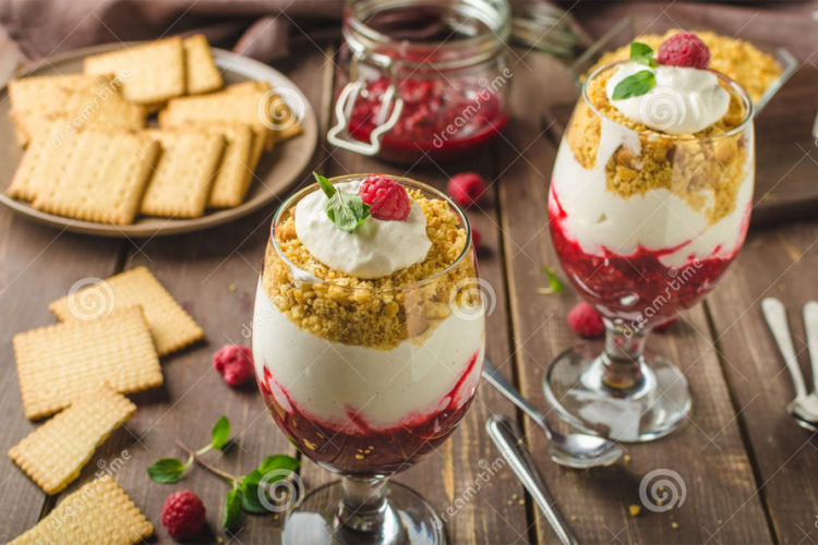Dezert u čaši – izvrnuti cheesecake
