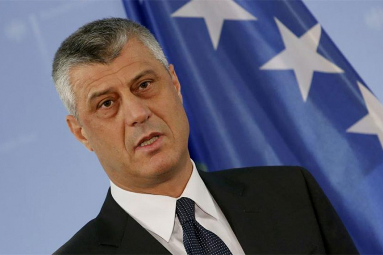 Tači predao Nacrt zakona za formiranje kosovske vojske 